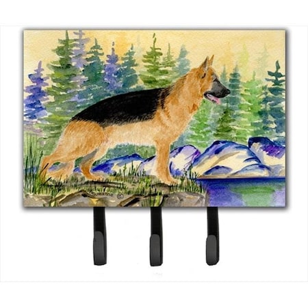 Carolines Treasures Carolines Treasures SS8129TH68 German Shepherd Leash Holder Or Key Hook SS8129TH68